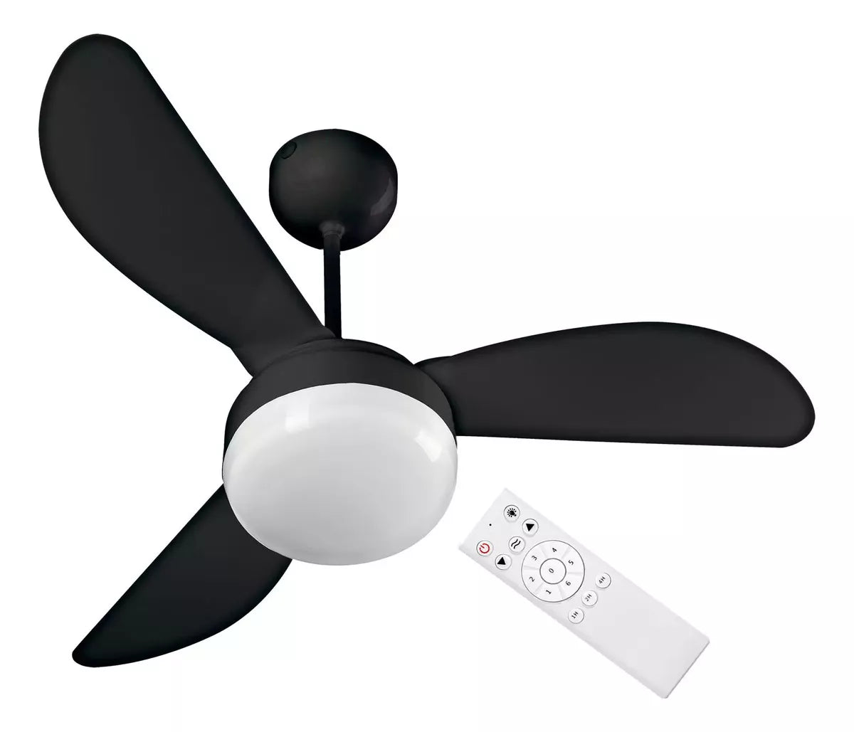 Ventisol Fenix Inverter Ceiling Fan Remote Control with 3 Plastic Blades, 960 mm Diameter Bivolt - BuyBrazil