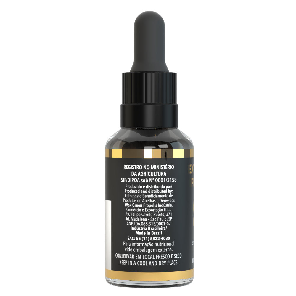 Green Propolis Extract 30% Wax Free 30ml Wax Green - BuyBrazil