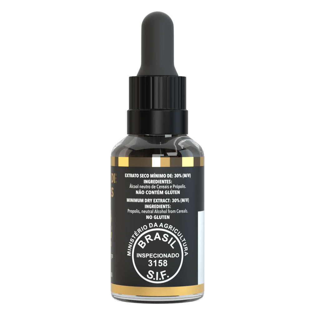 Green Propolis Extract 30% Wax Free 30ml Wax Green - BuyBrazil