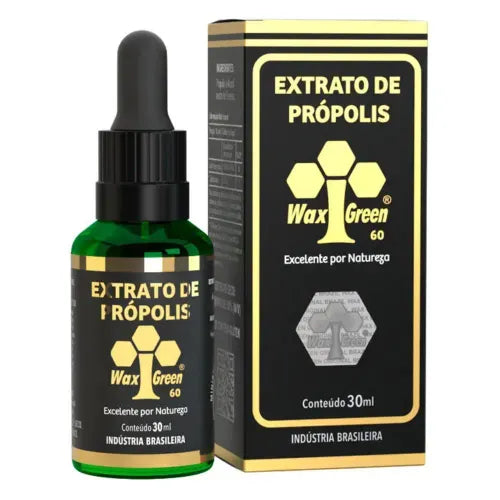 Green Propolis Extract 30% Wax Free 30ml Wax Green - BuyBrazil