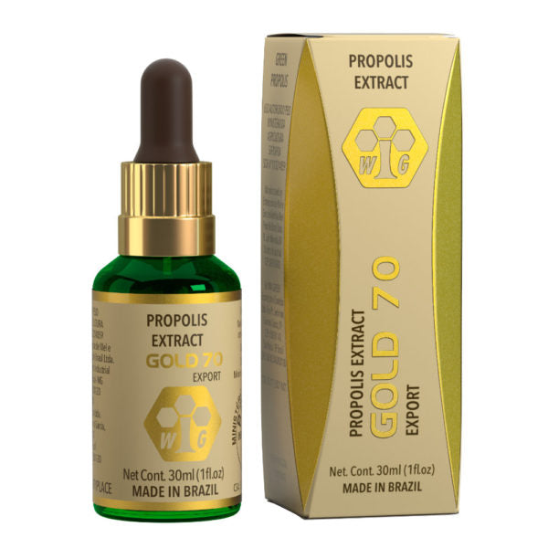Wax Green Green Propolis Extract 30ml bottle, showing the herbal liquid extract with greenish tint and botanical label.