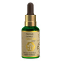 Green Gold Wax Green Propolis Extract 70% in 30ml bottle, natural herbal remedy with green propolis visible in the image.