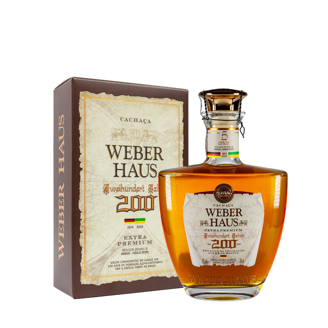 Cachaça Weber Haus 200 anos Imigração 750ml - BuyBrazil