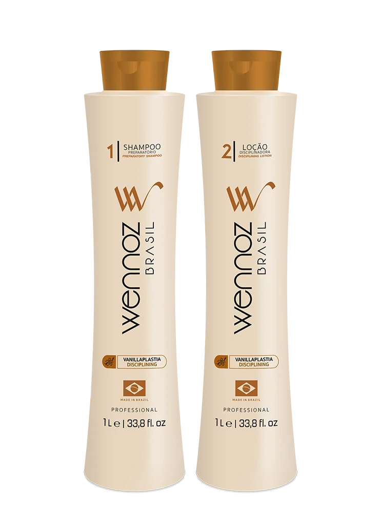 Wennoz Brasil Vanillaplastia Disciplining Loção Restauradora 1L/ 33.8 fl.oz - BuyBrazil
