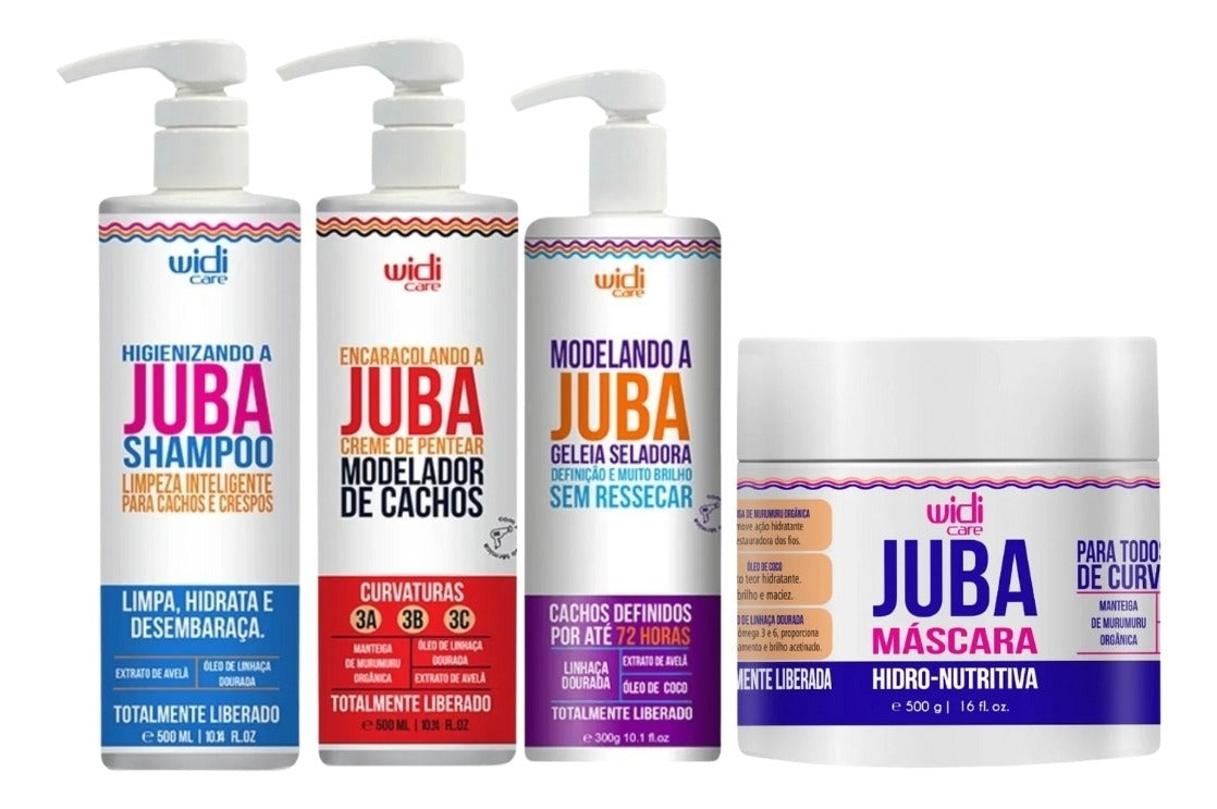 Widi Care Juba Kit Curling Shampoo Jelly Mask - BuyBrazil