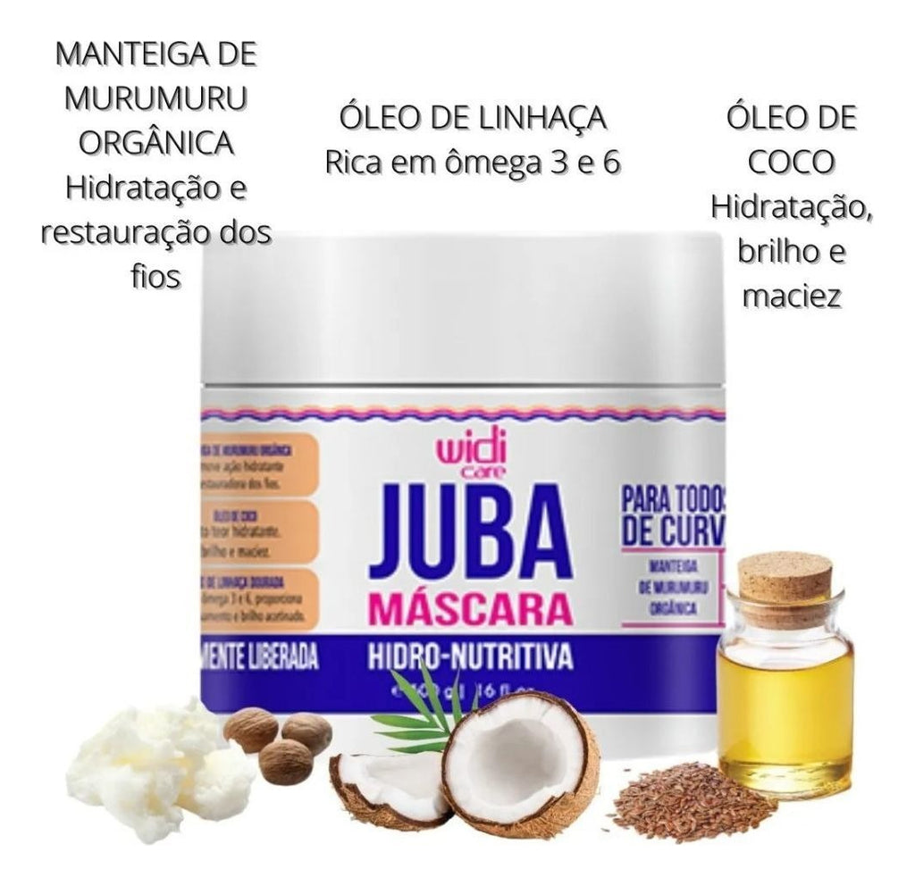 Widi Care Juba Kit Curling Shampoo Jelly Mask - BuyBrazil