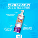 WIDI CARE Juba Kit for hair care includes shampoo, styling cream, sealing jelly, and hydro-nutritive mask in a 4-step set.