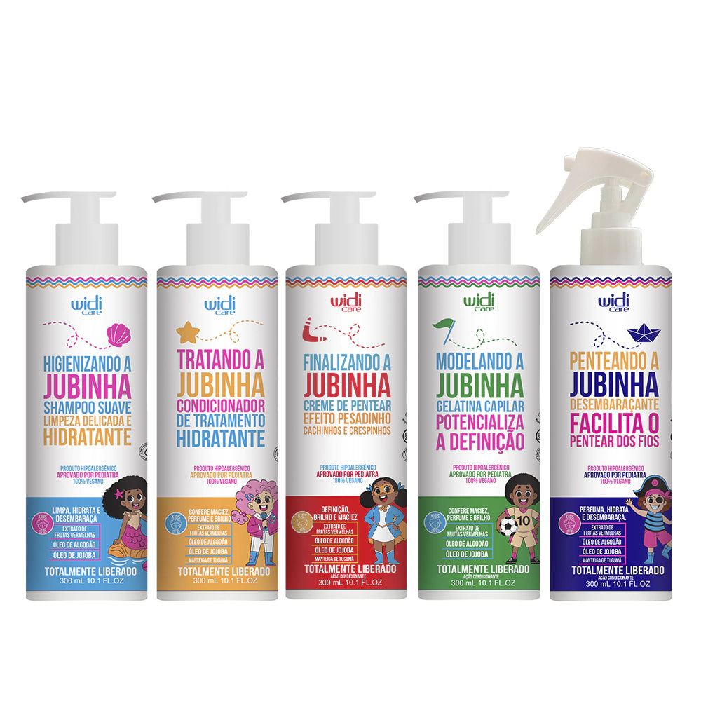 Widi Care Jubinha Sh Cond Cream Wavy Gelatin Spray Kit - BuyBrazil