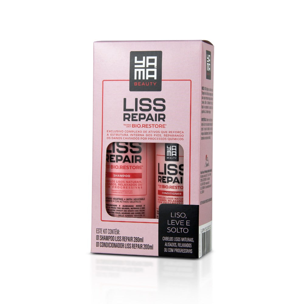 Kit Liss Repair Shampoo + Condicionador - Yamá Beauty - BuyBrazil