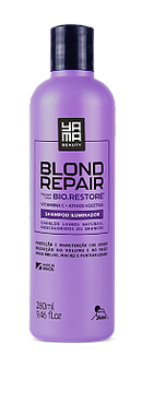 Yama Blond Repair Kit Shampoo Iluminador 280ml + Condicionador 200ml - BuyBrazil