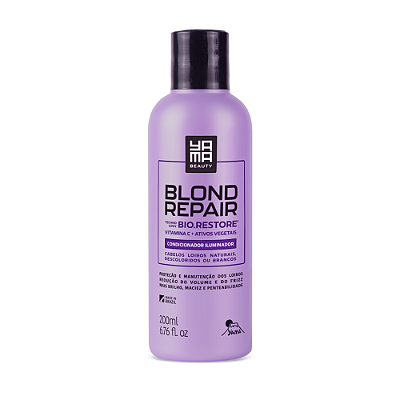 Yama Blond Repair Kit Shampoo Iluminador 280ml + Condicionador 200ml - BuyBrazil