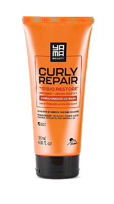 Yama Curly Repair Kit Shampoo Low Poo 280ml + Condicionador Intensivo Curly Repair 200ml - BuyBrazil
