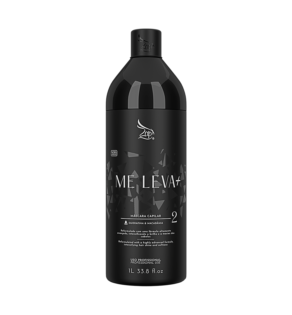 Me Leva Kit Detox Mask & Shampoo Zap Cosmetics 2x1000ml - BuyBrazil