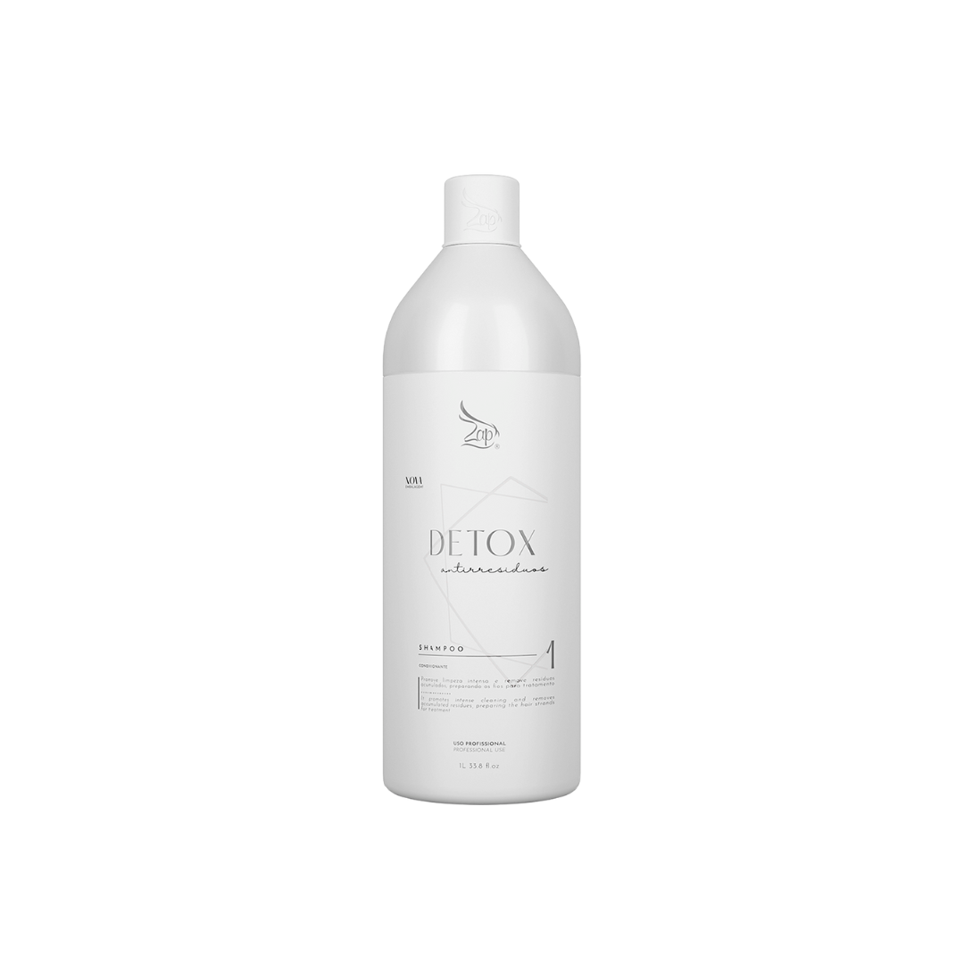 Me Leva Kit Detox Mask & Shampoo Zap Cosmetics 2x1000ml - BuyBrazil
