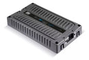 Banda Electra Bass 12K car amplifier with 12,000 watts RMS output and 1 ohm impedance, designed for high-power audio systems.