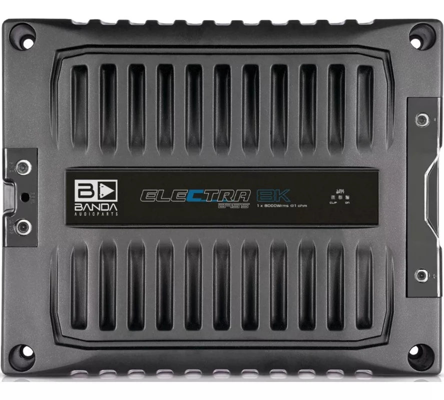 Banda Electra Bass 8K Amplifier Audio Car 8000 Watts RMS 1 ohm