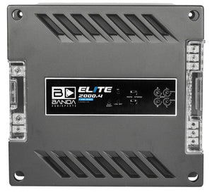 Banda Elite 2000.4 Amplifier Audio Car 2000 Watts RMS 4 Channels - BuyBrazil