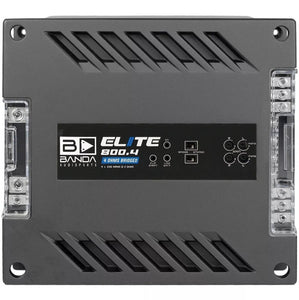 Banda Elite 800.4 Amplifier Audio Car 800 Watts RMS 4 Channels - BuyBrazil