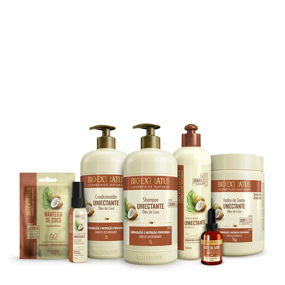 Bio Extratus Coconut Humectant Kit 6 Products - BuyBrazil