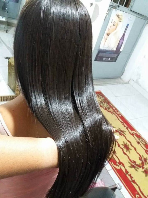 Borabella Nao Chore Mais Not Cry More Brazilian Keratin Treatment bottles, 2x350ml, for hair smoothing and frizz control.