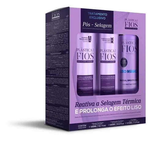 Cadiveu Plastica dos Fios Straightener Brazilian Keratin Wires Treatment - BuyBrazil