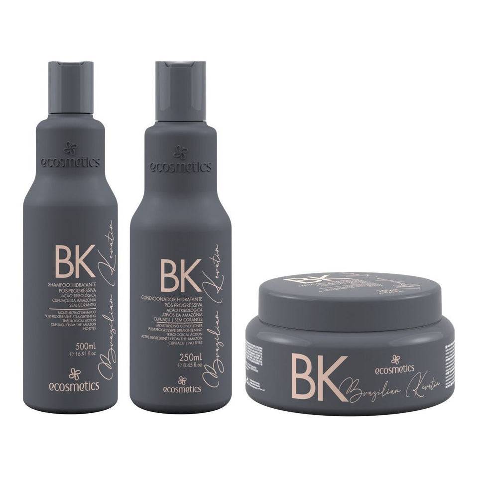 Ecosmetics Kit Brazilian Shampoo E Condicionador 3x250ml/8.45 fl.oz. - BuyBrazil