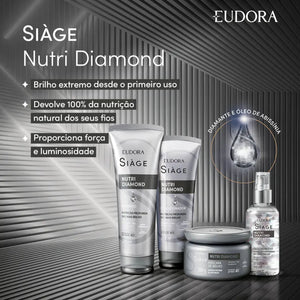 Eudora Kit Siàge Nutri Diamond Deep Nourishing 4d Conditioning Shampoo
