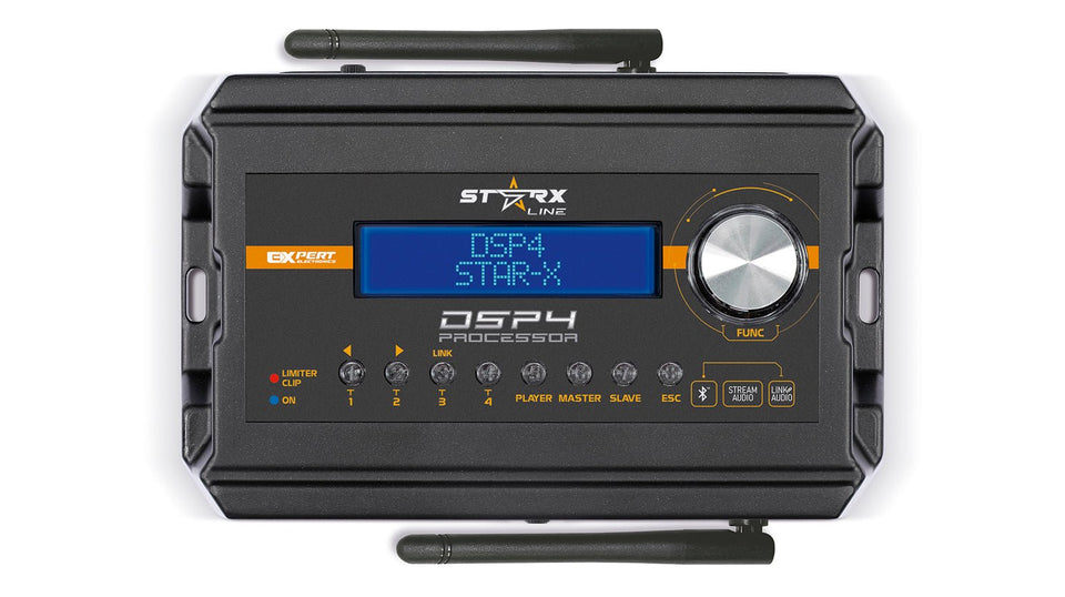 Expert Eletronics DSP4 STAR X LINE Digital Audio Processor Equalizer Crossover - BuyBrazil