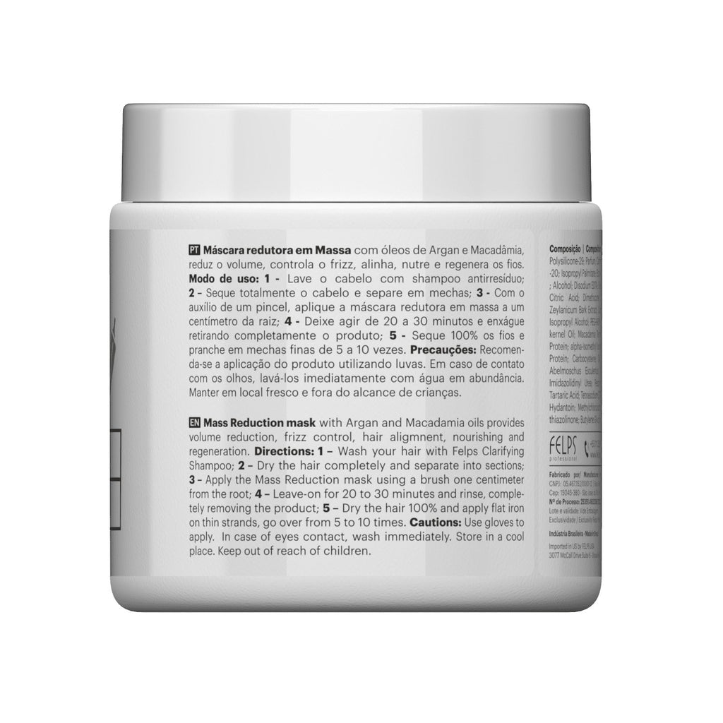 FELPS Felps Okra XBTX Mass Reducing Hair Mask in 1kg container, smooth and treat hair with this hair care product