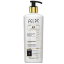 FELPS RP Premium Repositor de Massa hair care set with two 500ml bottles, nourishing treatment for damaged hair.