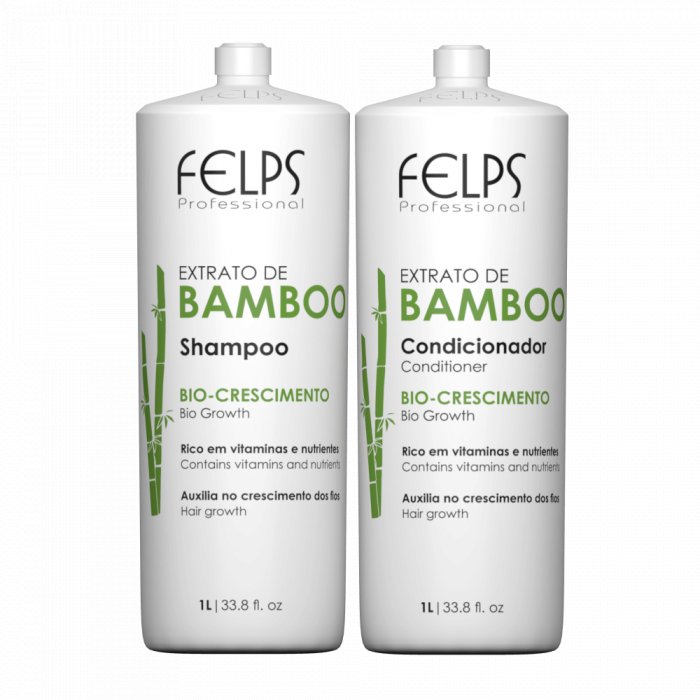 Felps Professional Bamboo Extract Kit 2x1000ml/33.8 fl.oz - BuyBrazil