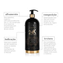FIT COSMETICS Tanino 24k Semi Definite Progressive Hair Brush, 1000ml, designed for hair care and smooth styling.