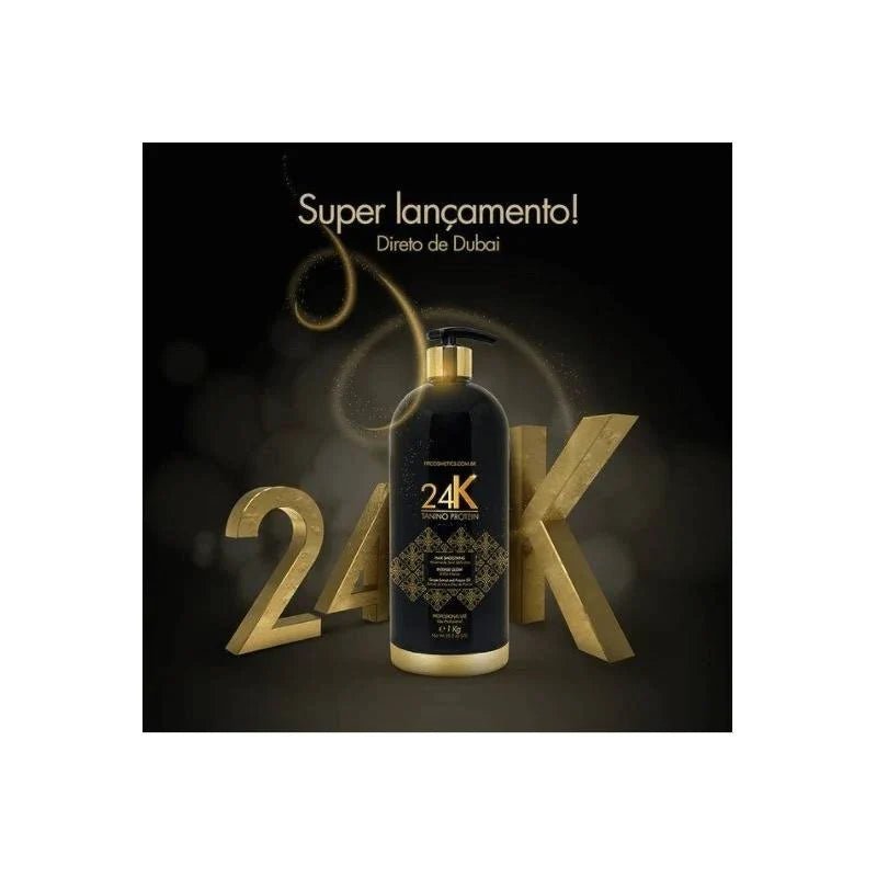 Fit Cosmetics Tanino 24k semi-definite progressive hair brush with 1000ml capacity, designed for hair care and styling.
