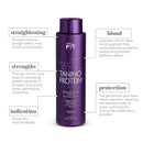 FIT COSMETICS Tanino Protein Progressive Brush for hair, 1000ml, in a sleek bottle, used for nourishing and strengthening hair.