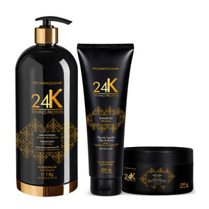 Fit Cosmetics - Progressive 24k - Tanino Protein + Vegan Kit 24k Home Care… - BuyBrazil