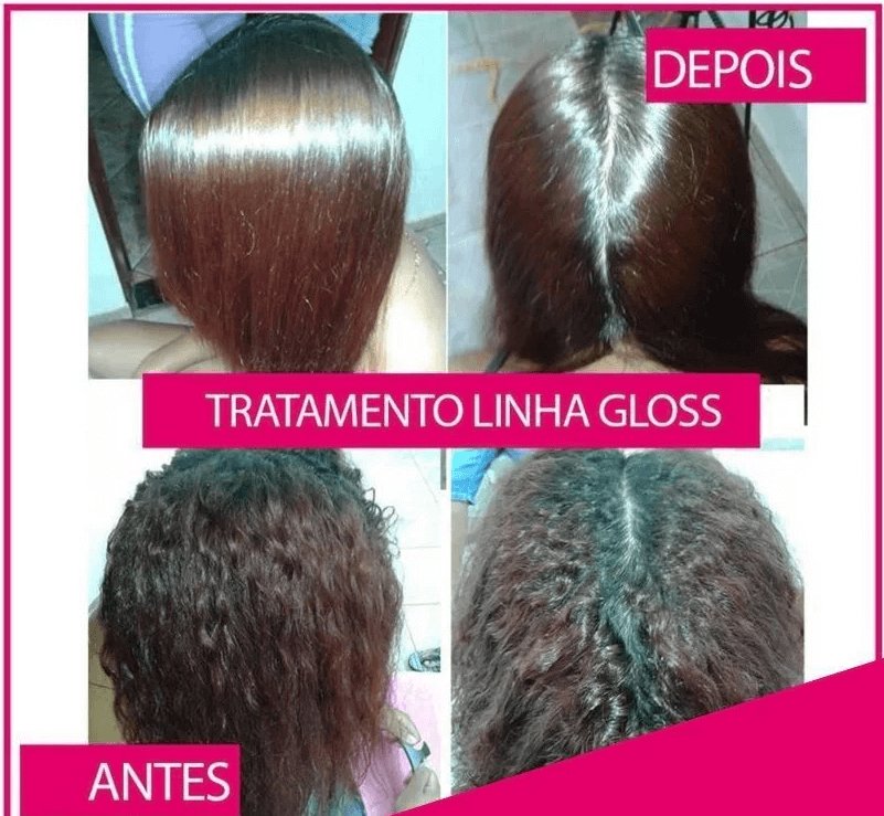 FOX PROFESSIONAL Fox Gloss Progressive Brush Smart Keratin Treatment Kit with two 1000ml bottles for hair smoothing and repair.