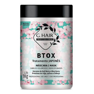G.Hair Btox Treatment Japonês Mask 1kg/35.2 Oz - BuyBrazil