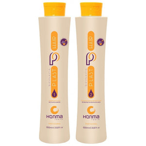 Honma Tokyo Bixyplastia Kit Plast Hair 2x1000ml/33.8 fl.oz. - BuyBrazil