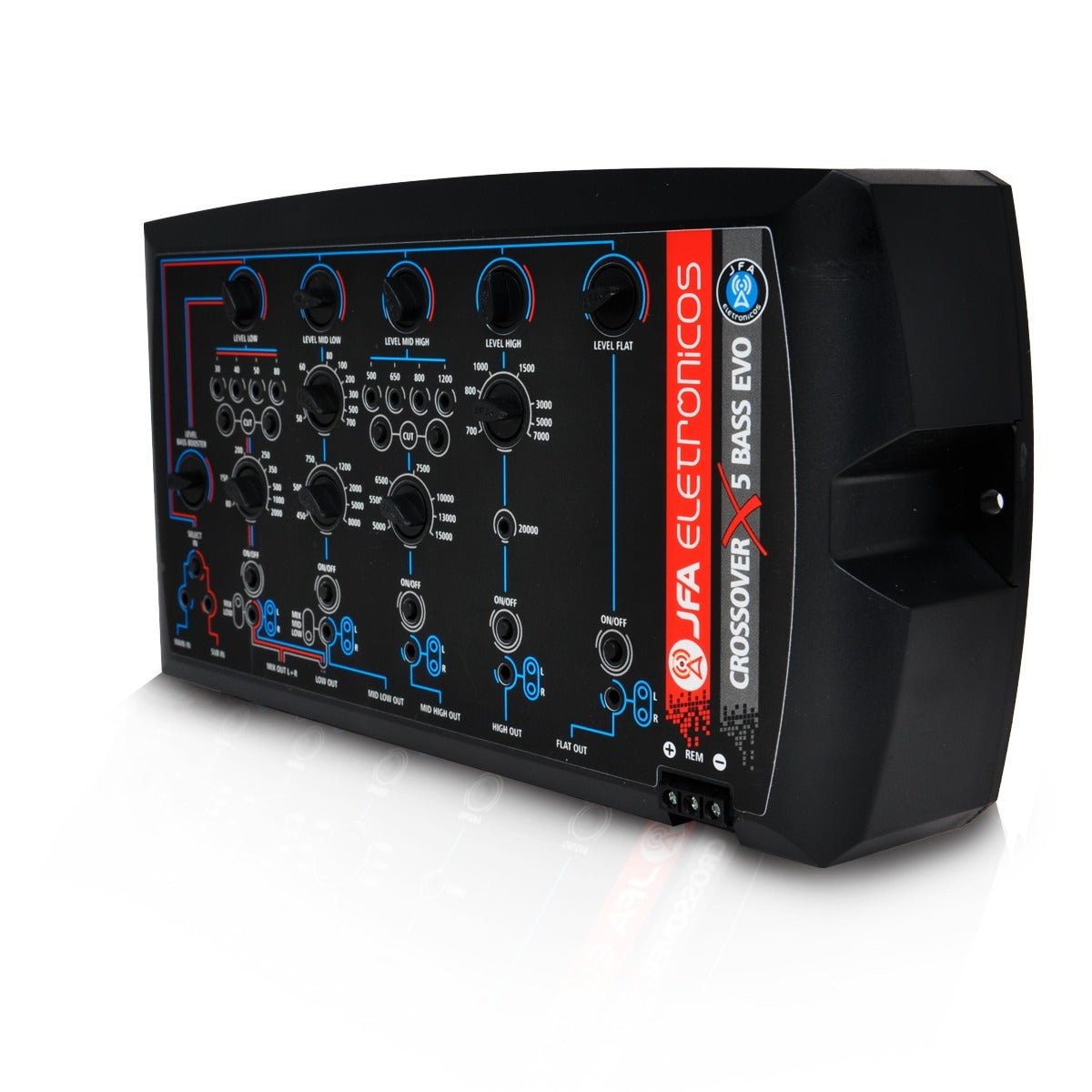 Crossover JFA X5 Bass Evo With 5 Ways Digital Electronic - BuyBrazil