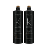 K1 Cosmetics Kit Intense Liss Black - Anti-residue Shampoo and Volume Reducer 2x1000ml/ 33.8 fl.oz - BuyBrazil