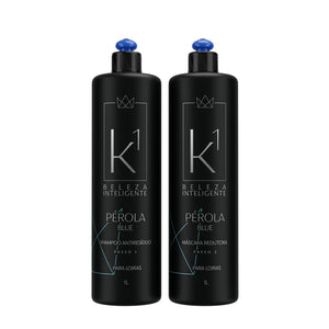 K1 Cosmetics Shading Reducing Mask Blonde or Bleached Hair 2X1000ml/ 33.8 fl.oz - BuyBrazil
