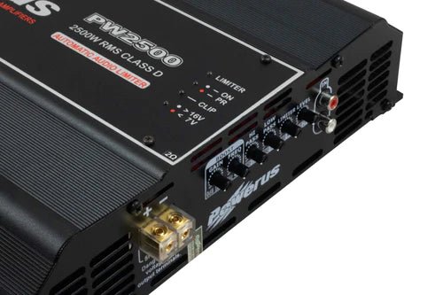 Powerus PW2500 1 ohm Amplifier Sound Car 2500 Watts RMS - BuyBrazil