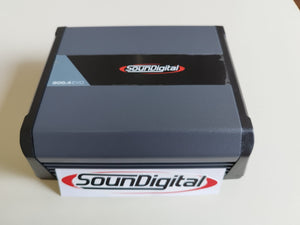 Soundigital SD800.4D EVO 4.0 Black Digital Amplifier Module - 4 Channels - 800 Watts RMS - 4 ohms - BuyBrazil