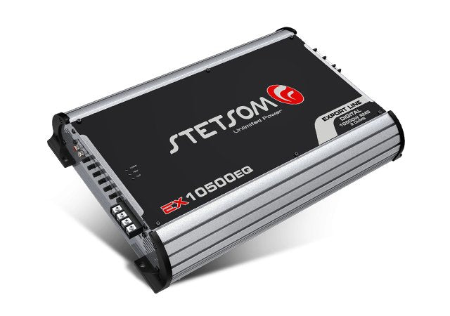 Stetsom EX10500 Eq Car Audio Amplifier 2 Channels Stereo 10500 Watts RMS - BuyBrazil