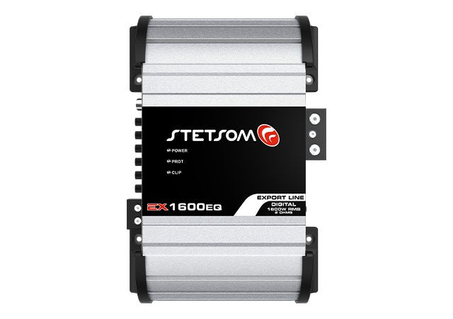 Stetsom EX1600 Eq 2 Ohms Car Audio Amplifier Mono 1600 Watts Rms - BuyBrazil