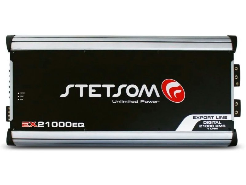 Stetsom EX21000 Eq 1 Ohm Car Audio Amplifier Mono 21000 Watts Rms - BuyBrazil