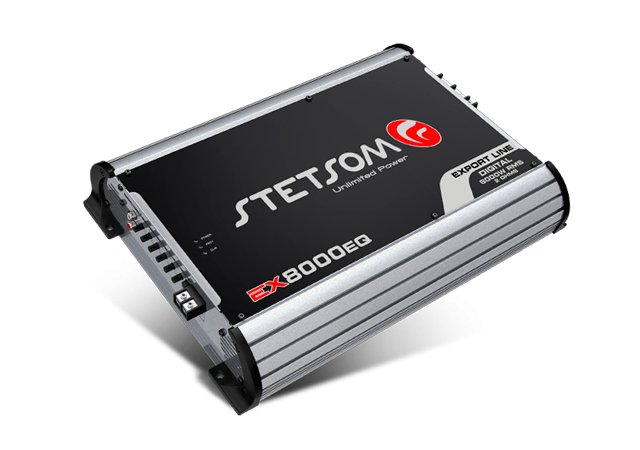 Stetsom EX8000 Eq Car Audio Amplifier Mono 8000 Watts RMS - BuyBrazil