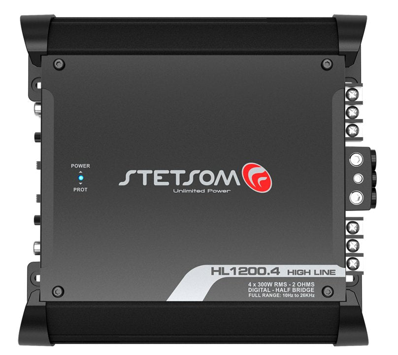 Stetsom HL1200.4 Car Audio Amplifier 4 Channel 1200 Watts RMS - BuyBrazil