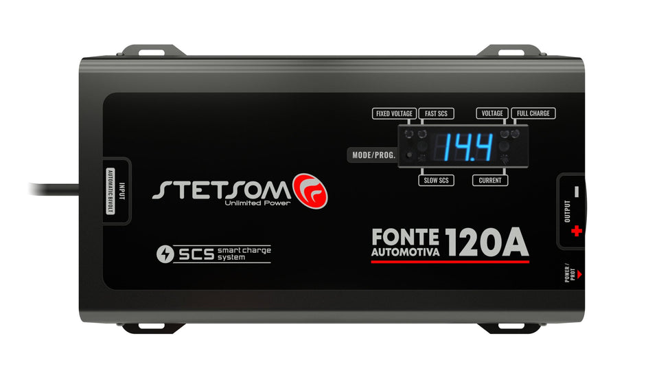 Stetsom Infinite Black 120a Battery Charger Power Supply - BuyBrazil