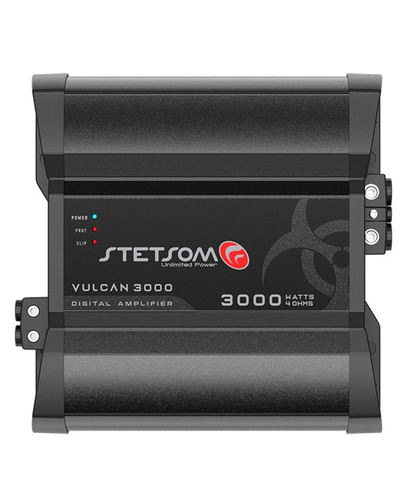 Stetsom Vulcan 3000 Car Audio Amplifier Mono 3000 Watts RMS